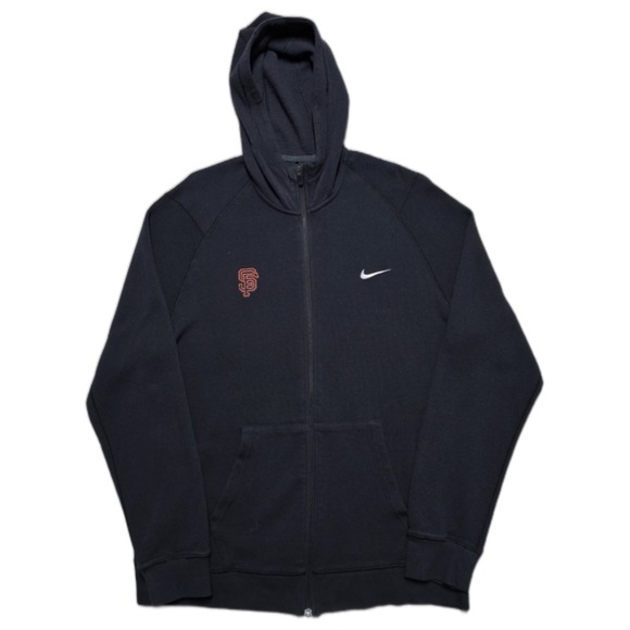 Nike Other - San Francisco Giants Nike Golf Baseball MLB Full Zip Hoodie Jacket Mens XL Black